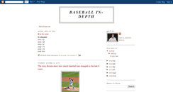 Desktop Screenshot of baseballindepth.com