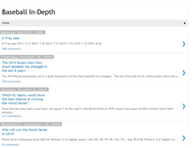 Tablet Screenshot of baseballindepth.com